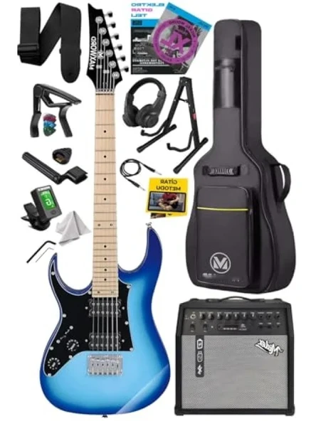 Yüksek Kaliteli Elektro Gitar Seti 50W Amfili ürün görseli 1