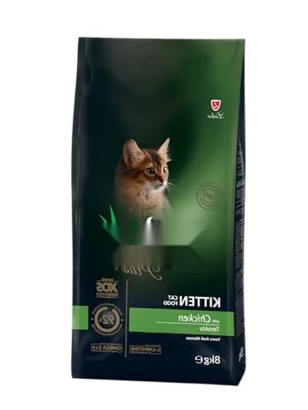 Yavru Kediler İçin Tavuklu Kedi Maması, 8 Kg ürün görseli 1