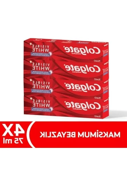 Beyazlatıcı Diş Macunu, 75ml x 4 Adet - Resim 2