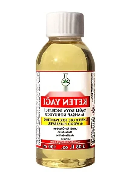 100 ml Keten Yağı - Ahşap Koruyucu ürün görseli 1