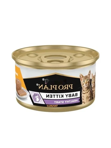 Tavuklu Yavru Kedi Maması, 85g x 24 Adet ürün görseli 1