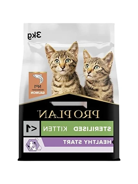 Kısırlaştırılmış Yavru Kediler İçin Kuru Mama - 3 Kilogram ürün görseli 1