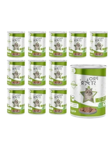 Yetişkin Kediler İçin Kuzulu Konserve Pate 400 Gr x 12 Adet ürün görseli 1
