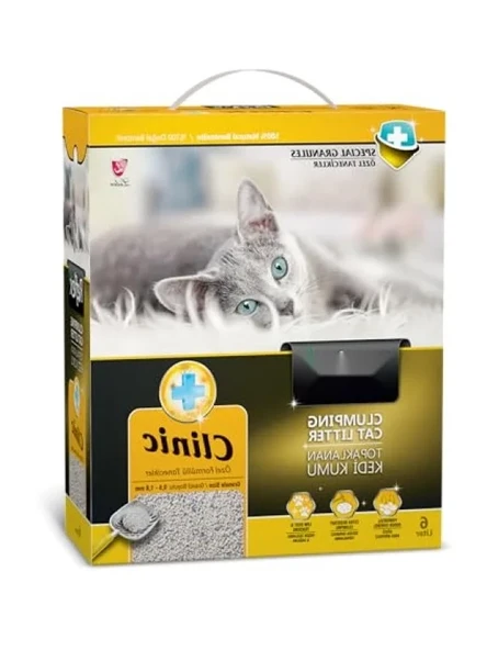 6 Litre Kapasiteli Klinik Kedi Kumu - Resim 2