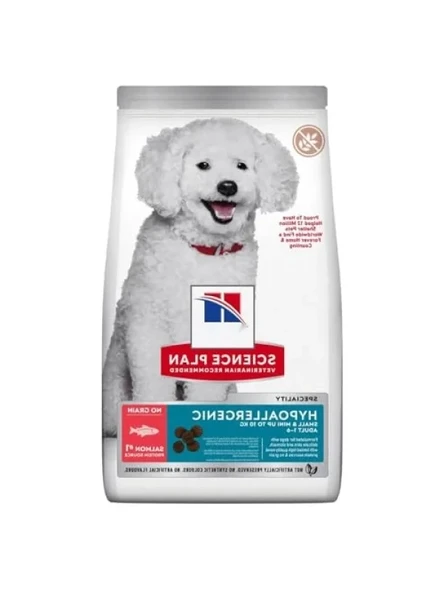 Küçük Irk Yetişkin Köpekler İçin Hipoalerjenik Somonlu Mama 1.5 kg ürün görseli 1