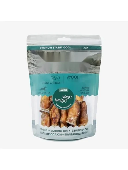 Doğal Çiğnemelik Dana Mini Kamış Köpek Ödül Maması 100 gr ürün görseli 1