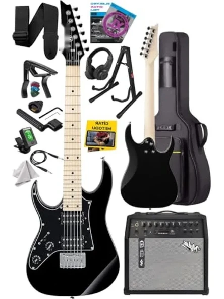 Elektro Gitar Seti - 50W Amfi ile Maple Klavye - Resim 2