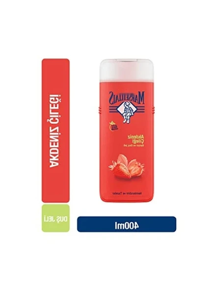 Organik Akdeniz Çileği Duş Jeli 400 ml - Resim 3