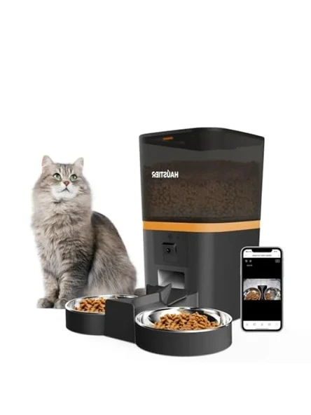 Gece Görüşlü Akıllı Kedi Mama Kabı - 1080P FHD Kamera ile ürün görseli 1