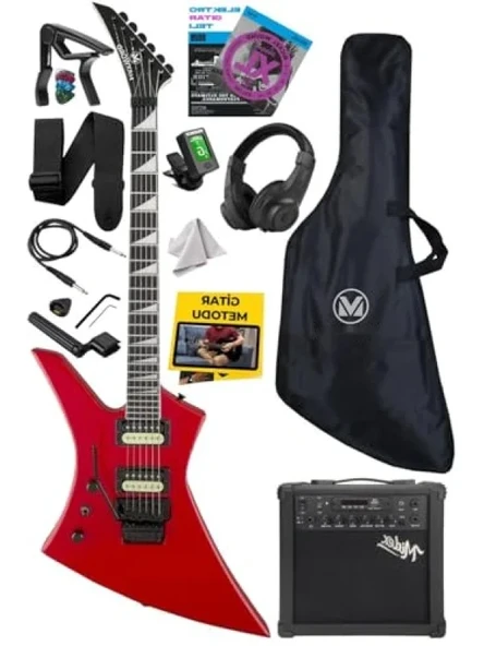 Yüksek Kaliteli Floyde Rose 2x Zebra Manyetikli Elektro Gitar Seti ürün görseli 1