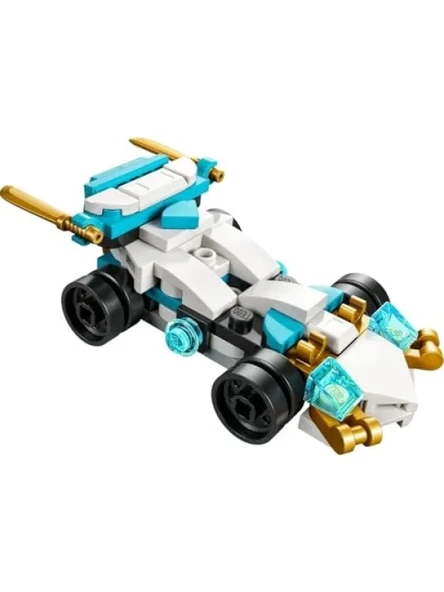 Ninjago Temalı Yapım Seti - Zane'nin Ejderha Gücü Araçları - Resim 2