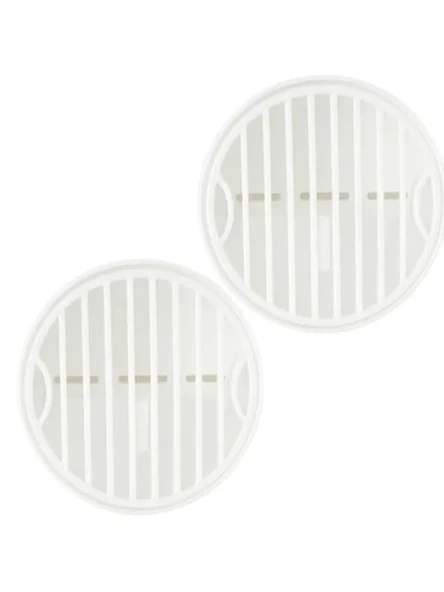 Su Sızdırmaz Koku Önleyici Zemin Gideri Süzgeç Kapağı - 2'li Set, 8 cm ürün görseli 1