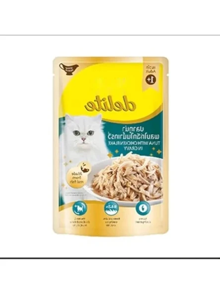 Ton Balıklı Tavuk Soslu Kedi Konservesi, 70 gr ürün görseli 1