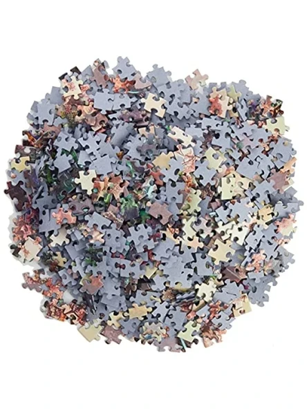 1000 Parça Phosphorus Tree Puzzle - Sanat Eseri - Resim 3