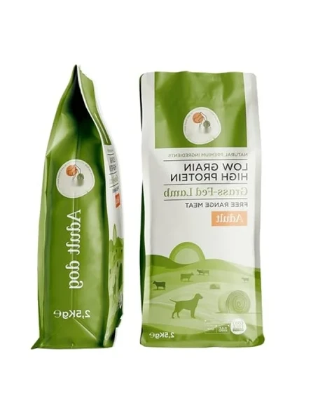 Doğal Kuzu Etli Yetişkin Köpek Maması - 2.5 kg ürün görseli 1