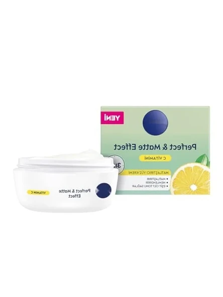 C Vitaminli Yüz Bakım Kremi - 50 ml, Matlaştırıcı ürün görseli 1