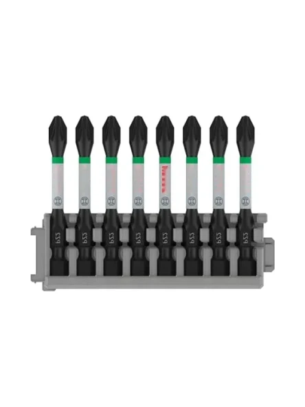 PZ2 50 mm Tornavida Ucu Seti - 8 Parça - Resim 2