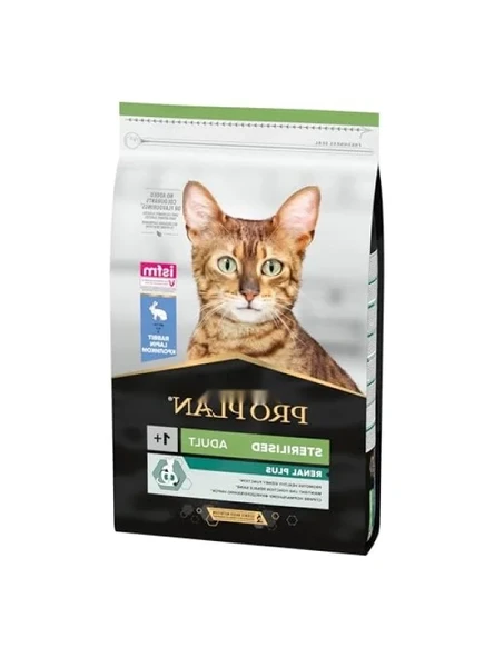 Kısırlaştırılmış Kediler İçin Tavşan Etli Kuru Mama 10 Kg ürün görseli 1