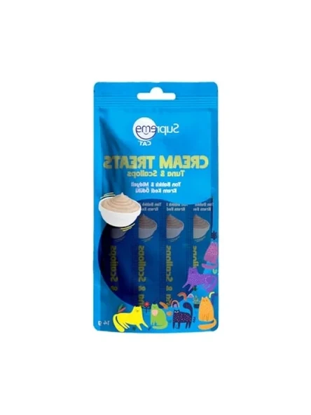 Sıvı Kedi Ödül Maması - Ton Balıklı ve Deniz Ürünlü 4x14 gr ürün görseli 1