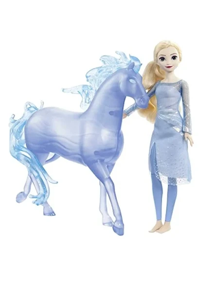 Bükülebilir Elsa Bebeği ve Su Nokk Figürü - Resim 2