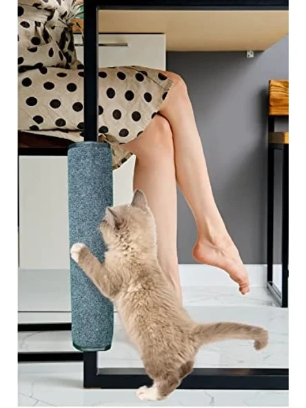 Bağlanabilir Kedi Tırmalama Halısı - Her Ebat Masa ve Sandalye Ayakları için ürün görseli 1