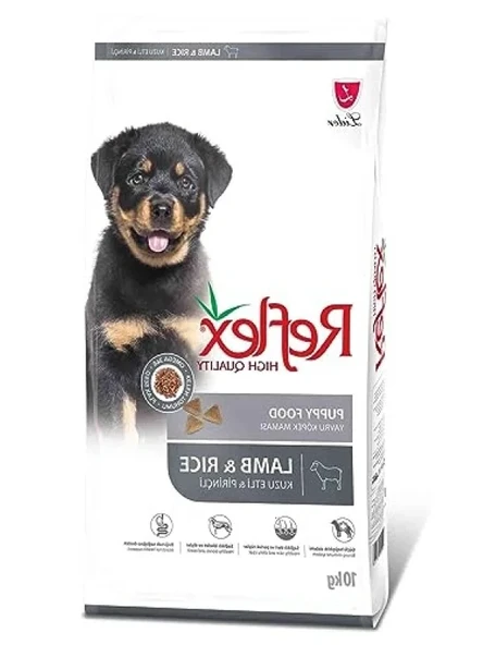 Kuzu Etli ve Pirinçli Yavru Köpek Maması 10 kg ürün görseli 1