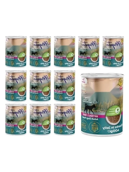 Jöleli Biftekli Yaş Mama - 400 gr, 12'li Paket ürün görseli 1