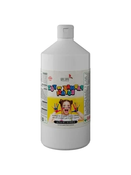 Uzun Süre Kullanılabilir Beyaz Parmak Boyası 1000 gr ürün görseli 1