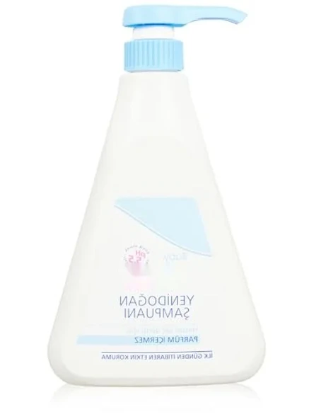 pH 5.5 Bisabolol İçeren Yenidoğan Bebek Şampuanı - 500 ml ürün görseli 1