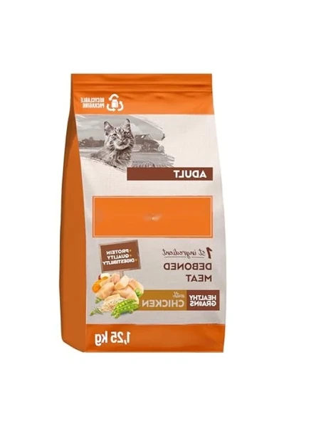 Tavuklu Yetişkin Kedi Maması, 1,25 Kg ürün görseli 1