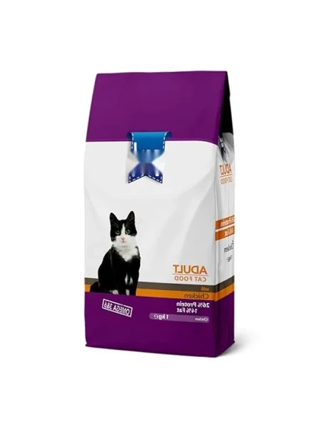 Tavuk Aromalı Yetişkin Kedi Maması, 1 kg ürün görseli 1