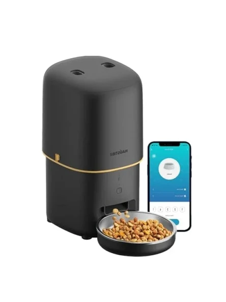 Akıllı Otomatik Mama Kabı - 4 Lt Hazne, Wifi Uzaktan Kontrol ürün görseli 1