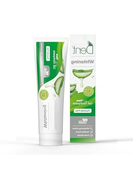 Florürsüz Ekstra Beyazlatıcı Diş Macunu, Aloe Vera ve Çay Ağacı Yağı İçerikli, 100 ml ürün görseli 1