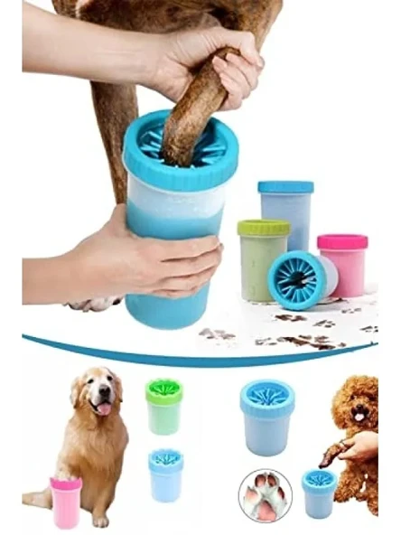 Orta Boy Köpek Ayak Pati Yıkama Aparatı ürün görseli 1