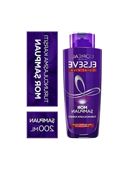 200 ml Mor Şampuan - Boyalı Saçlar için ürün görseli 1