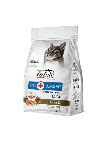 5 Kg Kolajenli Somonlu Az Tahıllı Yetişkin Kedi Maması ürün görseli 1