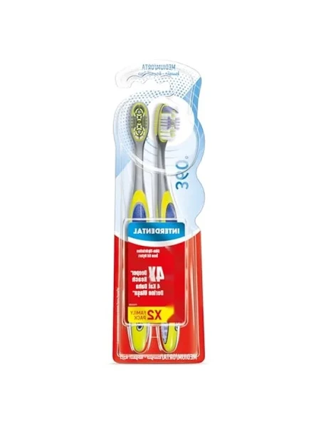 Orta diş fırçası 360° interdental 1+1 set ürün görseli 1
