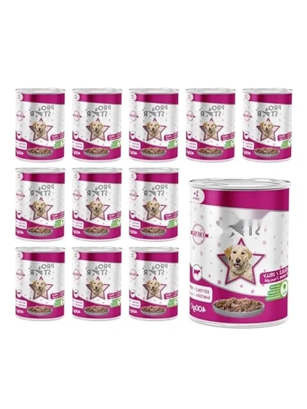 Jöleli Tavuklu Konserve Mama - 400 Gr x 12 Adet ürün görseli 1