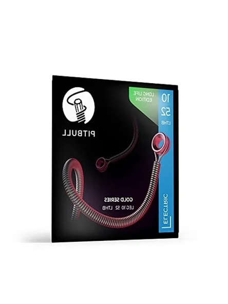 Dayanıklı Elektro Gitar Teli - Pitbull Long Life LEG LTBH (10-52) ürün görseli 1