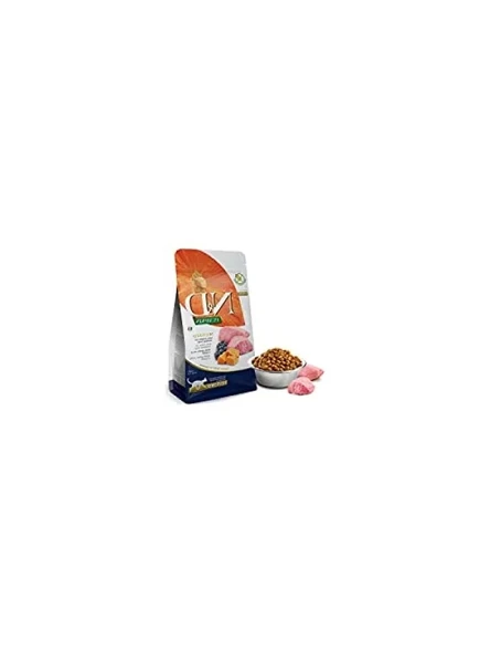 Tahılsız Kuru Kedi Maması, Kuzu ve Yabanmersinli, 1.5 kg ürün görseli 1