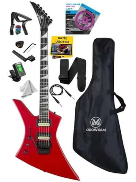 Kelly Kasa Elektro Gitar ile 2x Zebra Humbucker Manyetik ürün görseli 1