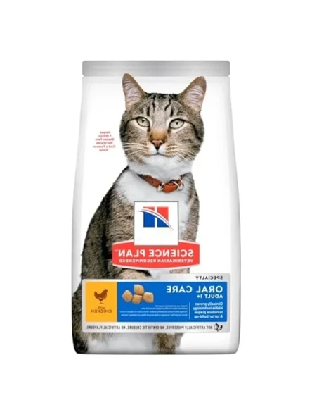Ağız Sağlığı İçin Tavuklu Yetişkin Kedi Maması, 1.5 Kg ürün görseli 1