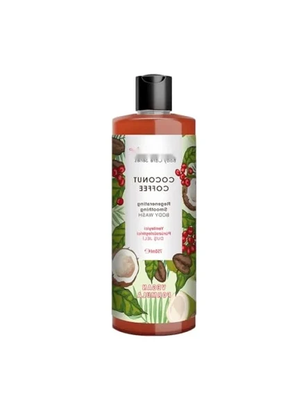 Yenileyici ve Pürüzsüzleştirici Duş Jeli - Hindistan Cevizi ve Kahve, 750 ml ürün görseli 1
