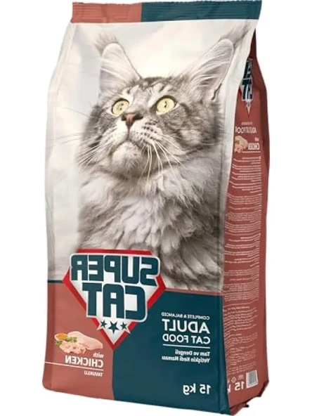 Tavuklu Yetişkin Kedi Maması 15 KG ürün görseli 1