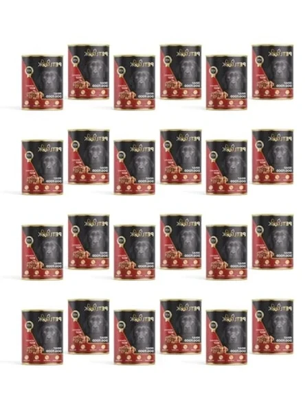 Düşük Tahıllı Yetişkin Sığır Etli Konserve Köpek Maması 415 GR ürün görseli 1