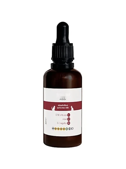 Kedi ve Köpekler İçin Deri ve Tüy Sağlığı Damlası - 50 ml ürün görseli 1