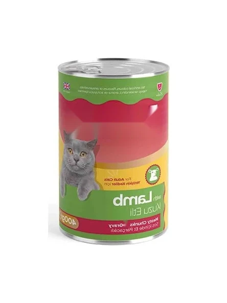Kuzu Etli Gravy Yetişkin Kedi Konservesi - 400 Gr ürün görseli 1