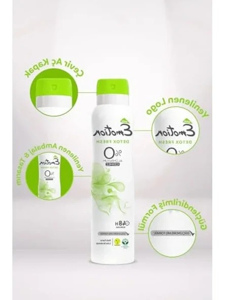 Vegan Formüllü Detox Deodorant, 150ml - Resim 2
