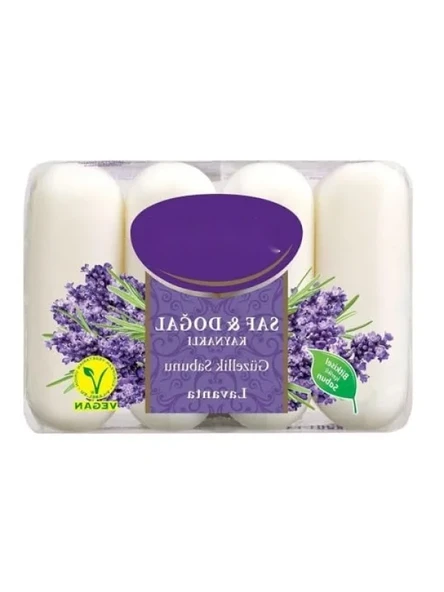Doğal Lavanta Sabun 70 g x 4 | Ferahlatıcı ve Nemlendirici ürün görseli 1