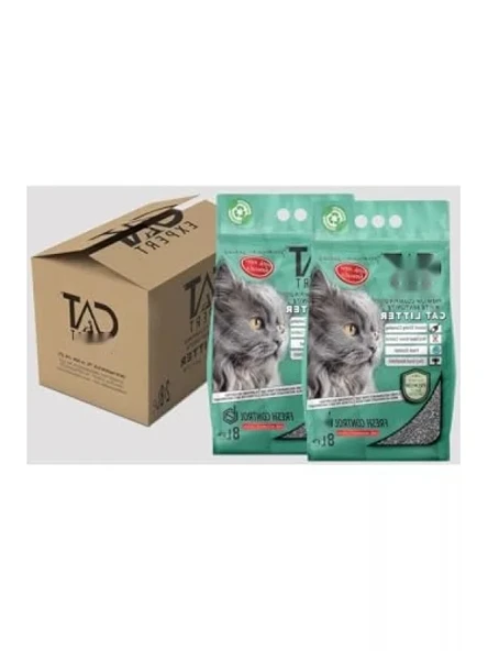 Topaklanan Koku Hapseden Tozsuz Kedi Kumu, 16 Lt (2x8 Lt) ürün görseli 1